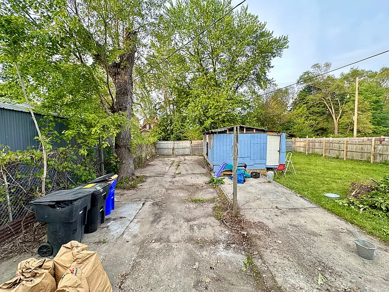 Parking area- entrance through alley