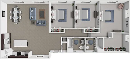 Floor plan Red Willow