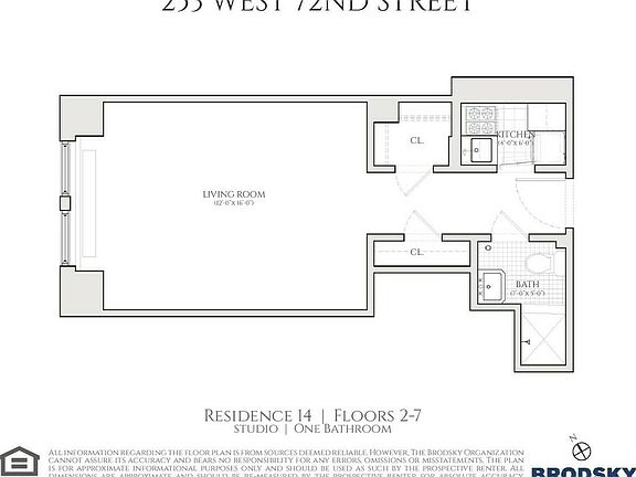 2nd image of 253 W 72nd St APT 214