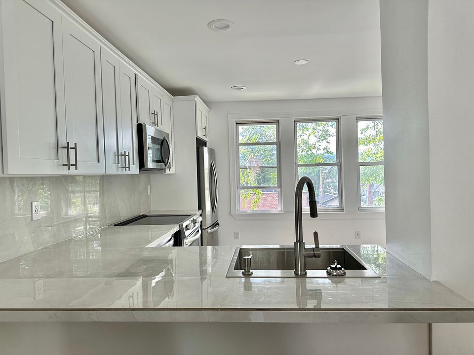 Looking into the kitchen
