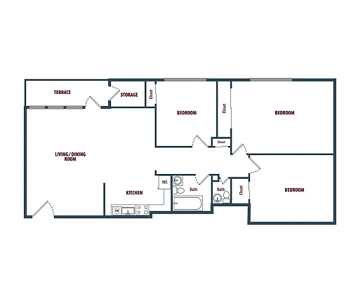 Floor plan C1
