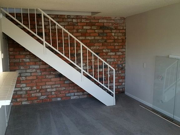 Stairs up to bedrooms and bath