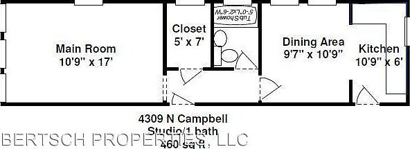 1st image of 4309 N Campbell Ave #3