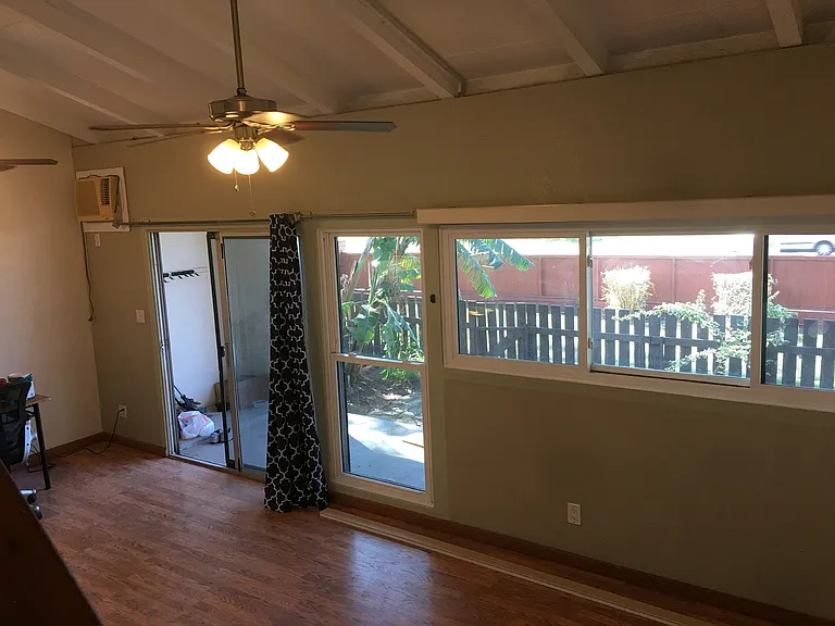 View from coming down the stairs