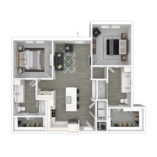 Floor plan B1A-Essential Housing