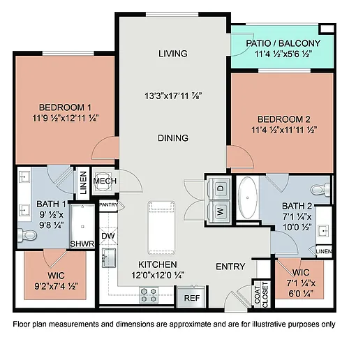 Floor plan B2
