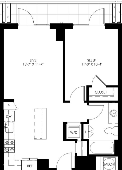 2nd image of 750 N Glebe Rd #649
