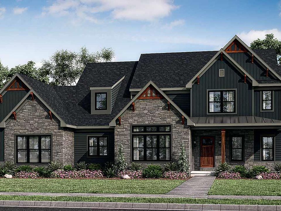 Elevation A with optional features