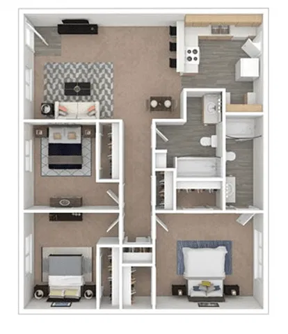Floor plan The Oak