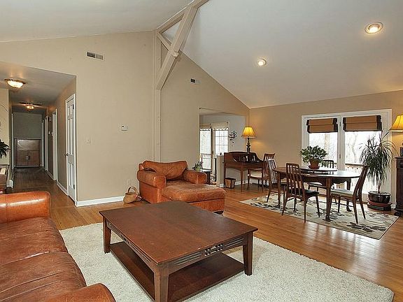 Great room, Walkout to Deck