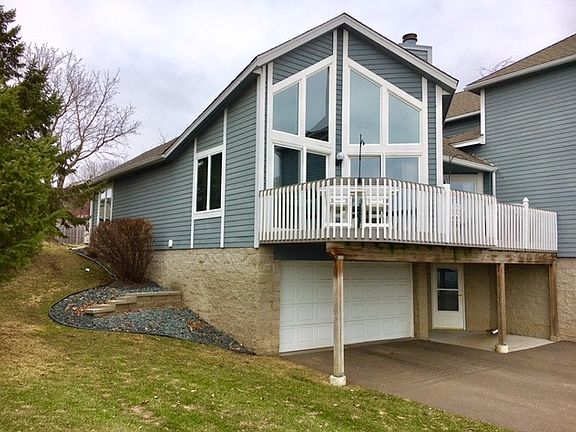 Windows facing St. Croix River