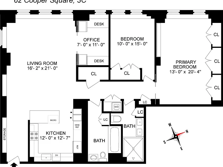 62 Cooper Sq #3C — Photo 2