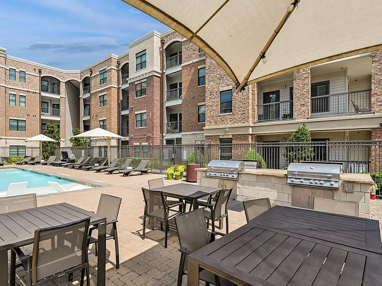 Pool with grill area