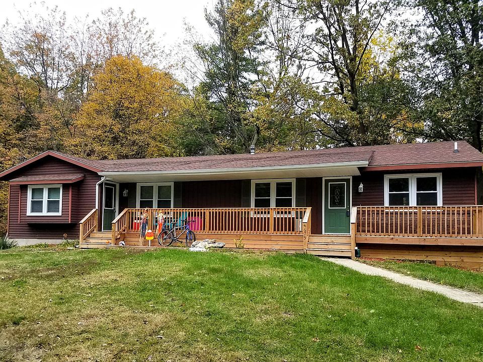 Front of house (unit on left)