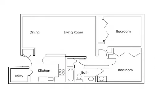 Floor plan B1
