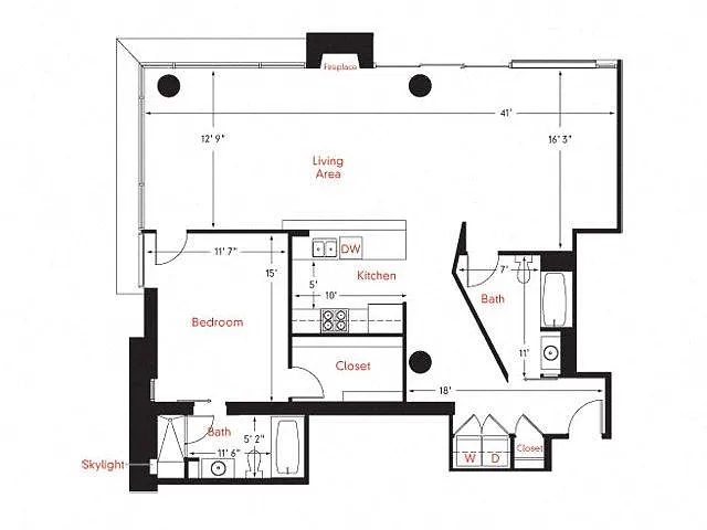 Floor plan D-7