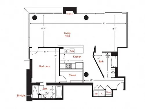 Floor plan D-7