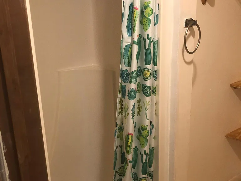 Shower on the second floor