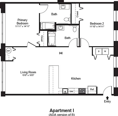 Ivy 2 bedroom 2 bath Ivy 2 bedroom 2 bath