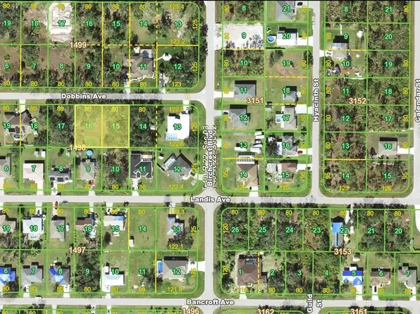 21507 DOBBINS AVENUE LOT 15, PORT CHARLOTTE, FL 33954