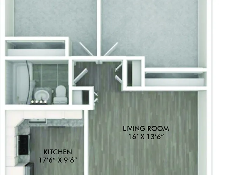 Explore the functional layout of the Cannes apartment, designed for comfortable urban living. Explore the functional layout of the Cannes apartment, designed for comfortable urban living.