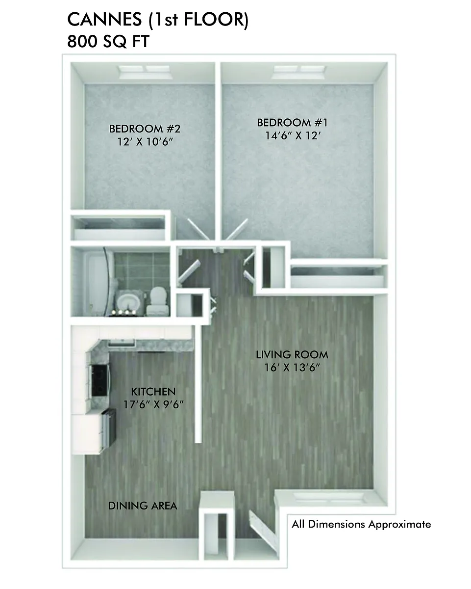 Floor plan CANNES