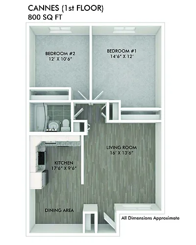 Floor plan CANNES