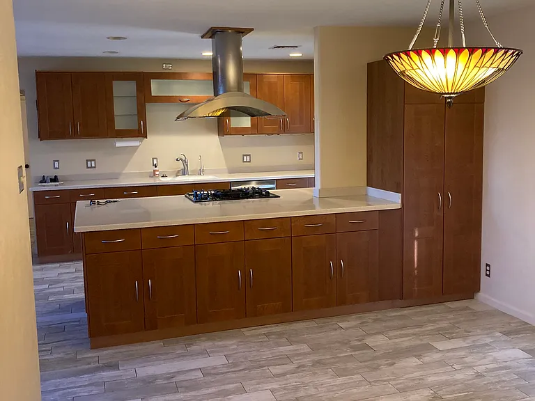 Another view of kitchen, tons of storage space