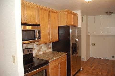 new kitchen with granite slab