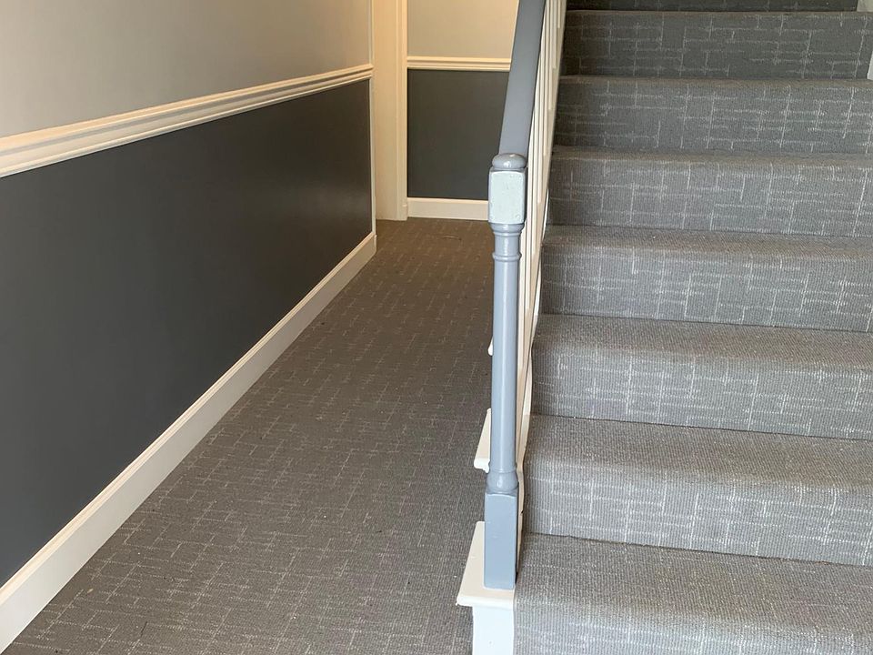 New paint and carpet.