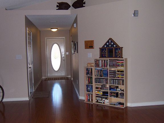 Foyer, notice the new flooring!