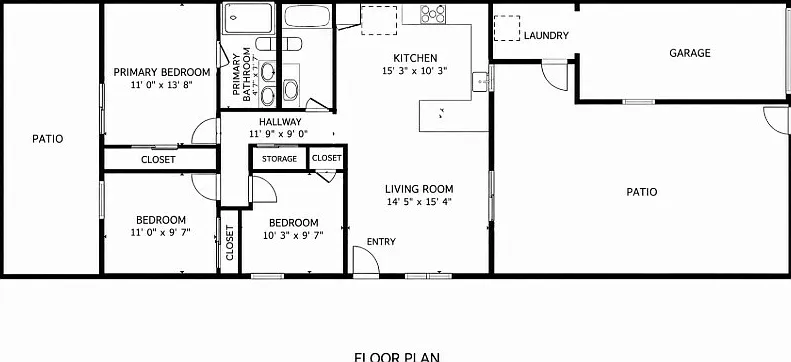 3 bed, 1014 sqft, $4,650 — Photo 4