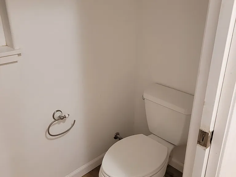 first floor half bath