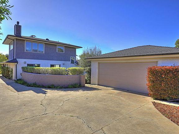 house and detached garage