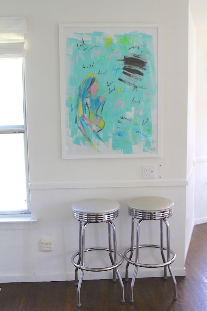 Extra kitchen seating