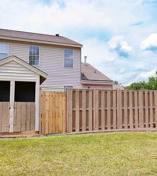 Back fence