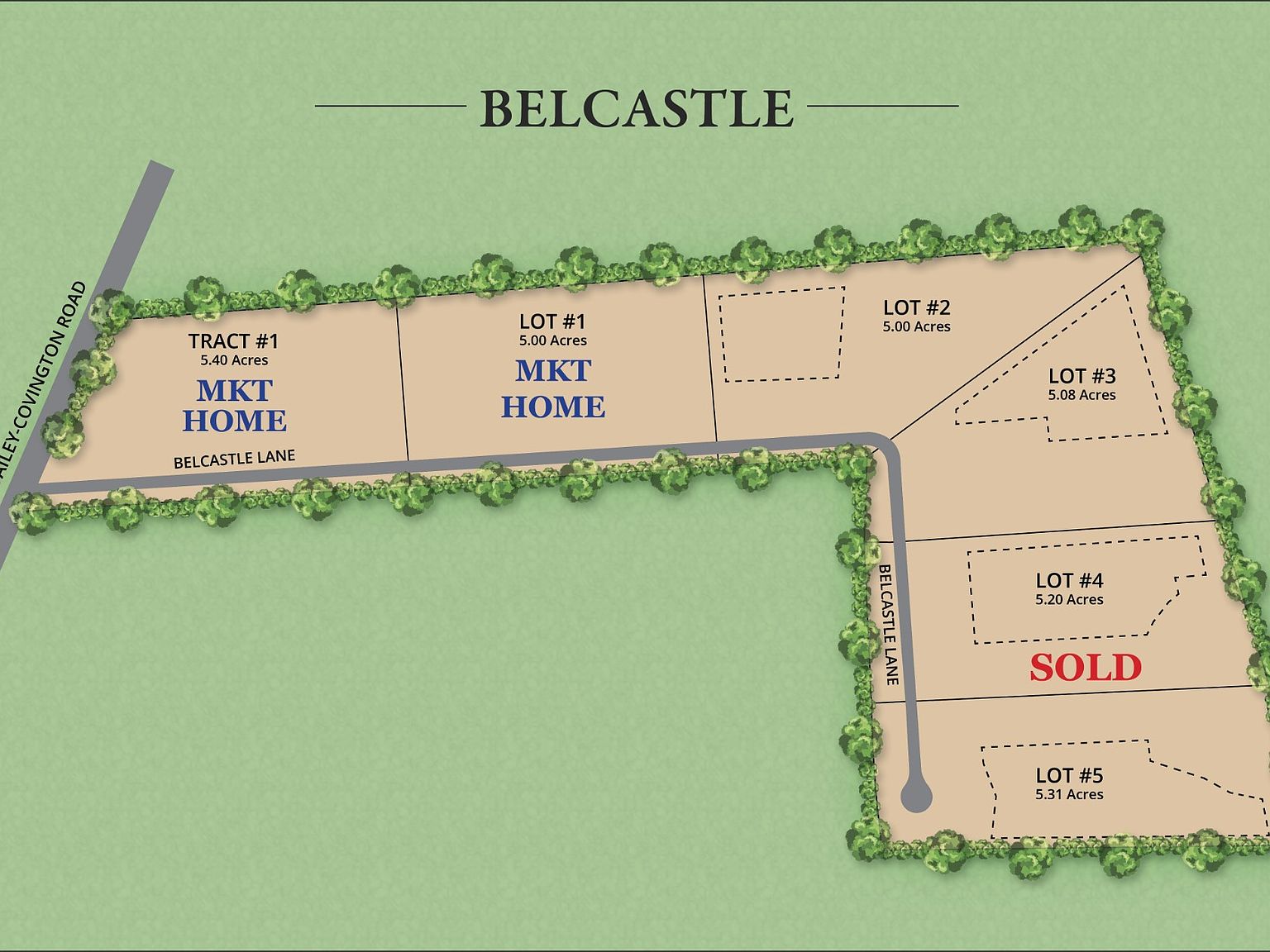 7013 Belcastle Ln LOT 2