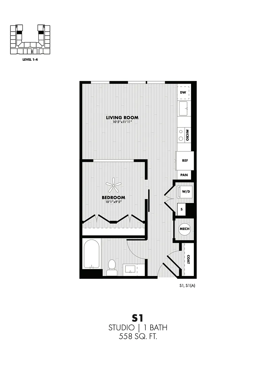 Floor plan S1