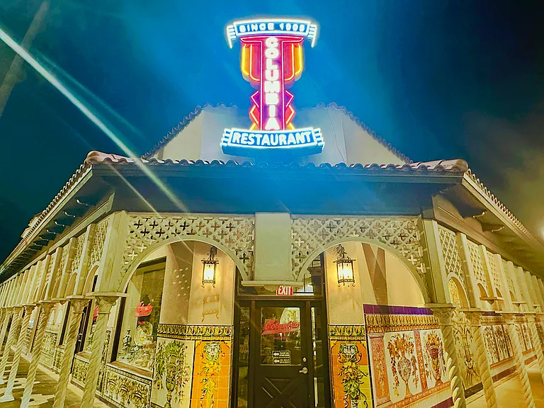 Historic Columbia Restaurant right around the corner