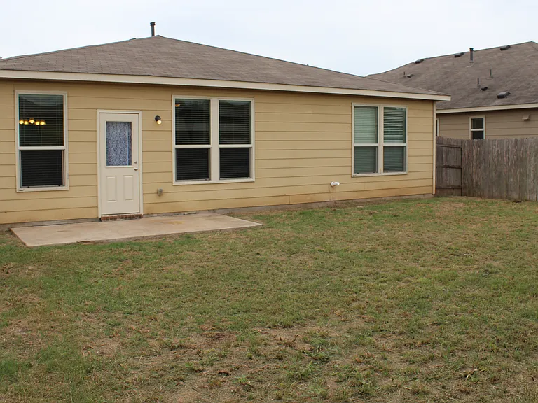 Back yard