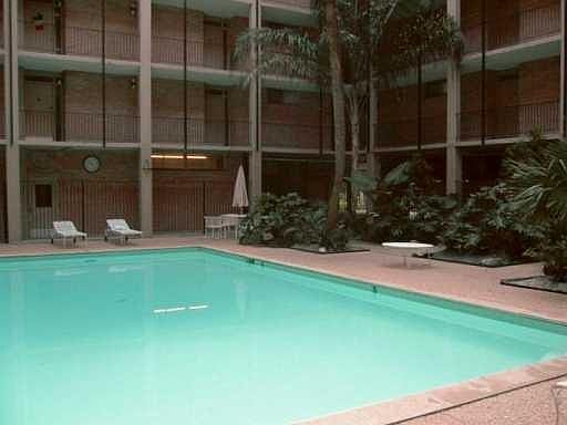 Building Interior with swimming pool