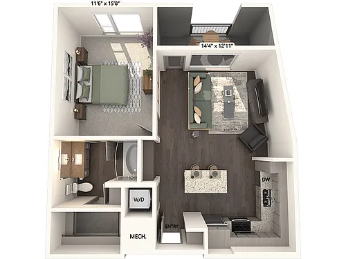 Floor plan A9-760-G