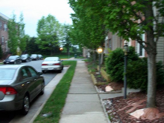 Walkway in the front