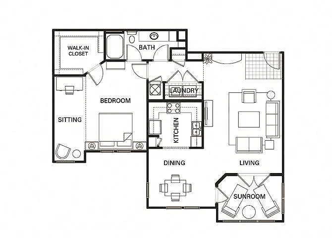 Floor plan A6
