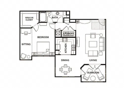 Floor plan A6