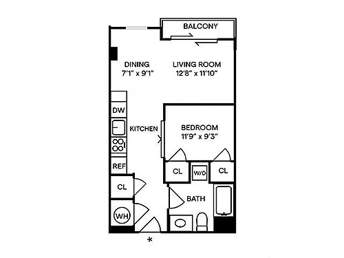 Floor plan A8