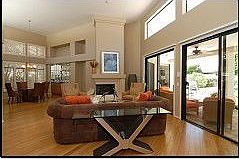 OPEN FORMAL LIVING TO FORMAL W/FIREPLACE