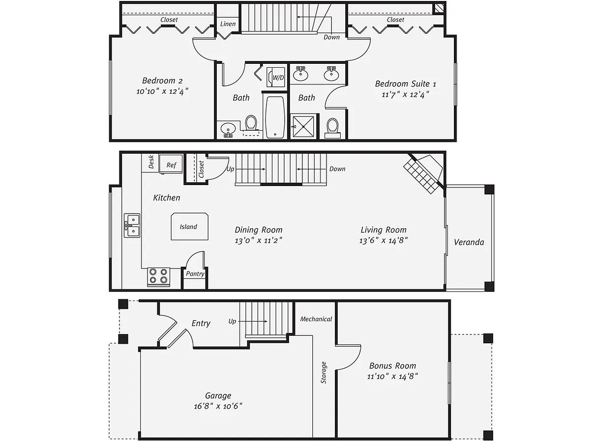 Floor plan B4TDG