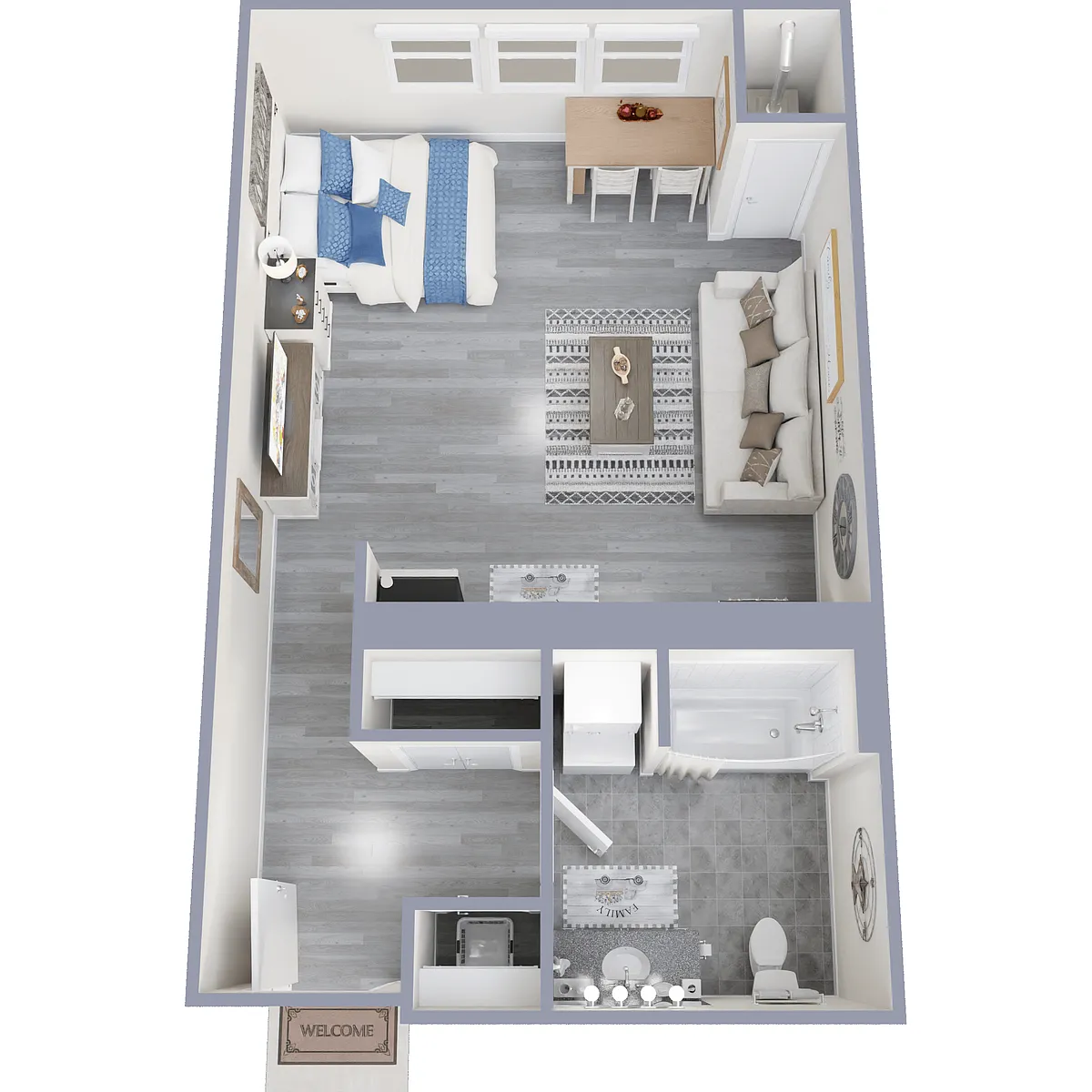 Floor plan Hermitage