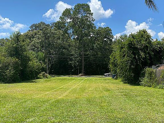 Southbound view from lake